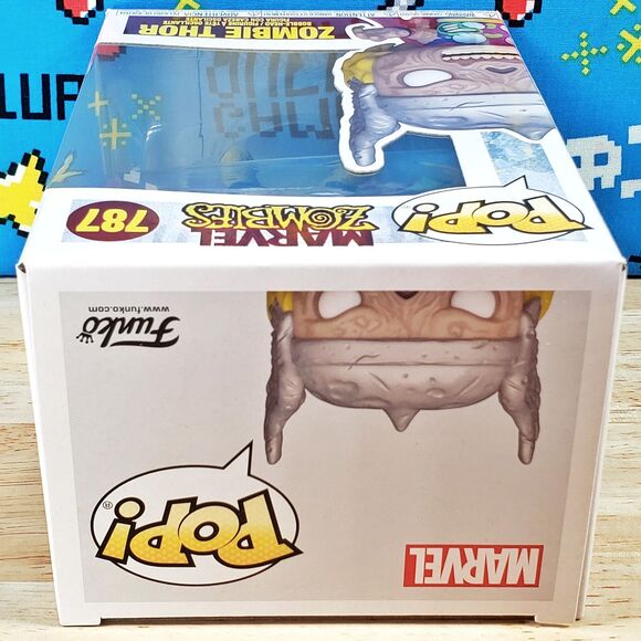 Funko PoP WHAT IF..? Marvel Zombies Zombie Thor #787 2021 Vinyl + Protector - Picture 8 of 10